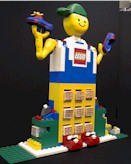 Lego display stand